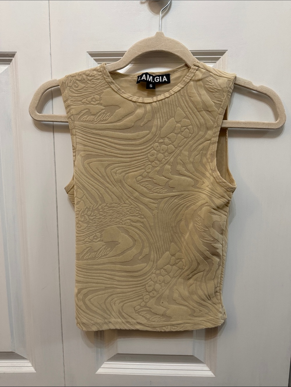 I AM GIA Sheer Top